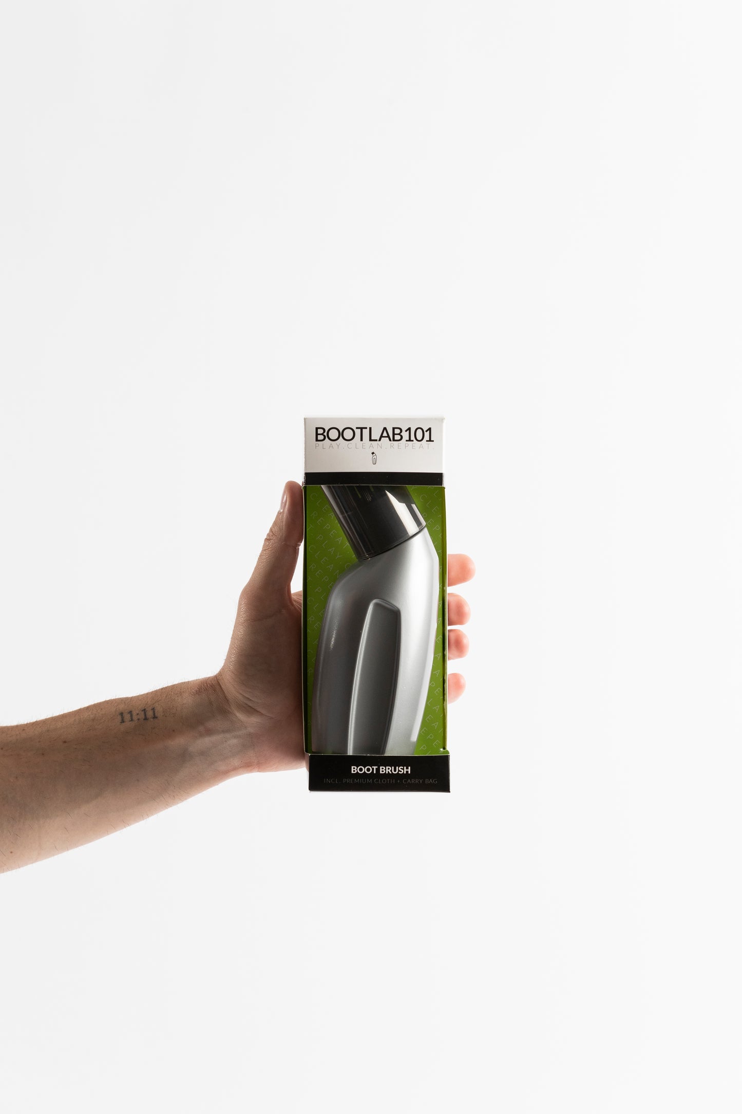 Boot Brush packaging - Boot Lab 101